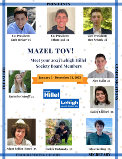 Hillel board members
